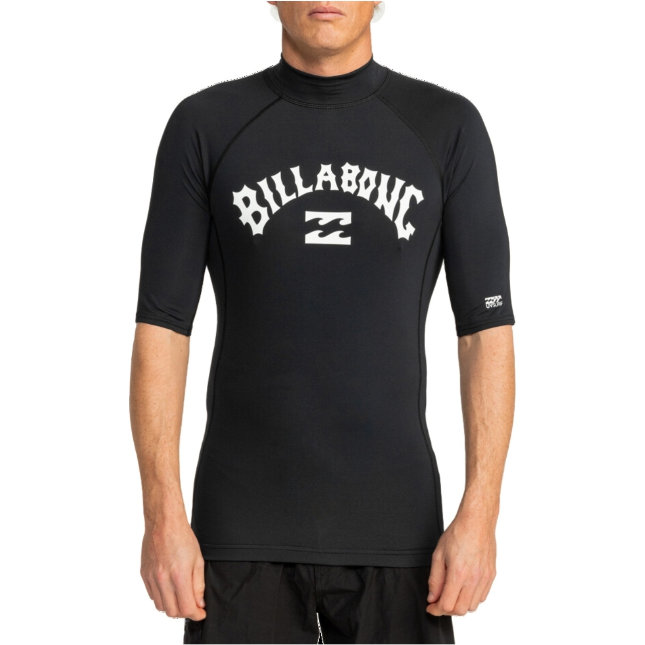 Billabong Männer Logo Surf Kurzarm Lycra-Weste EBYWR03010 - Black